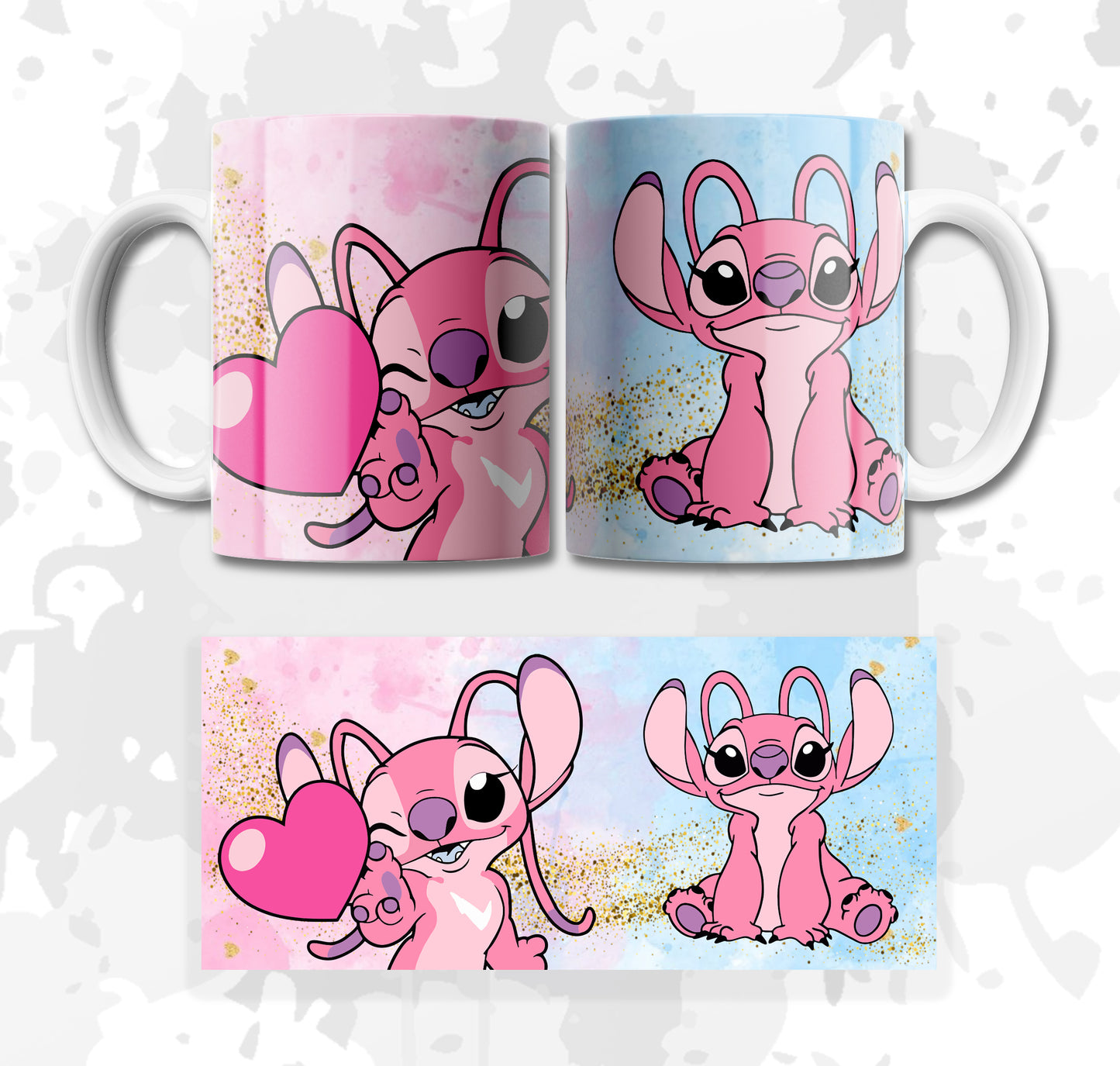 MUG ANGEL (LILO Y STITCH