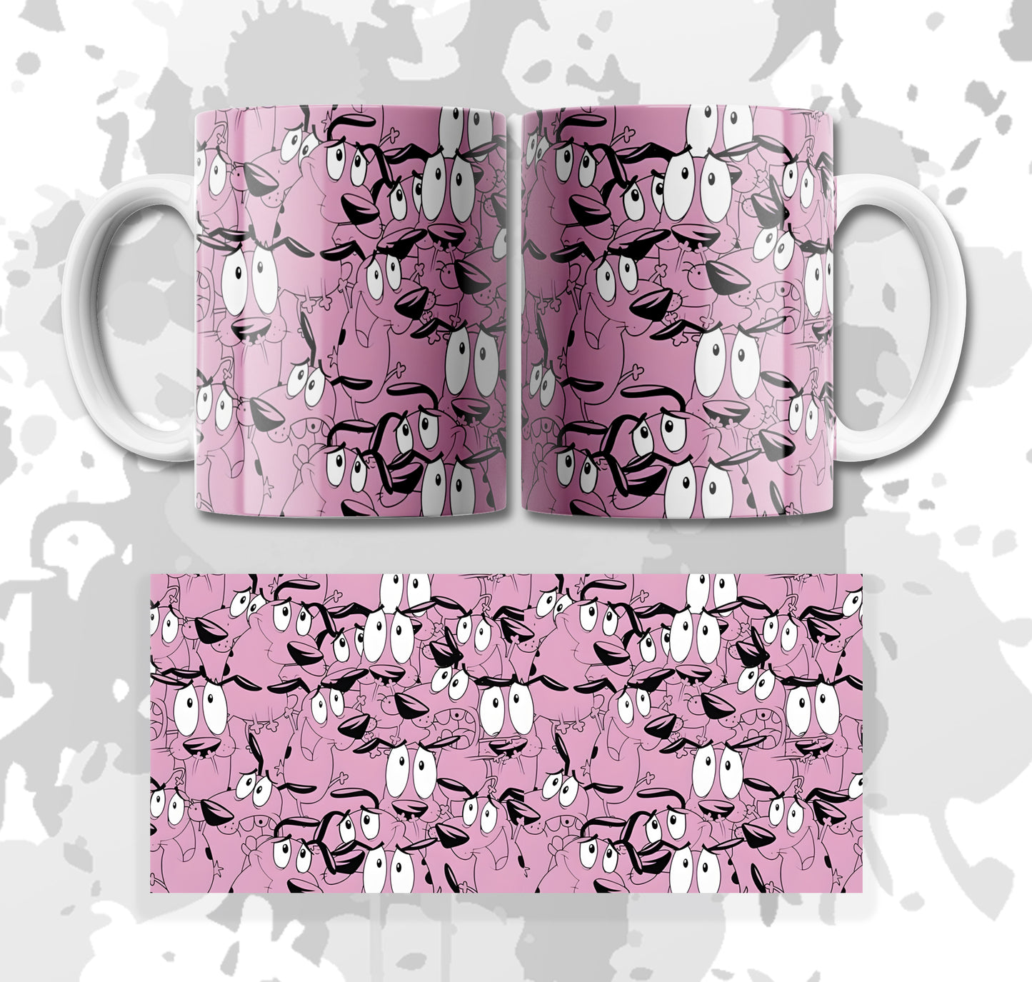 MUG CORAJE EL PERRO COBARDE