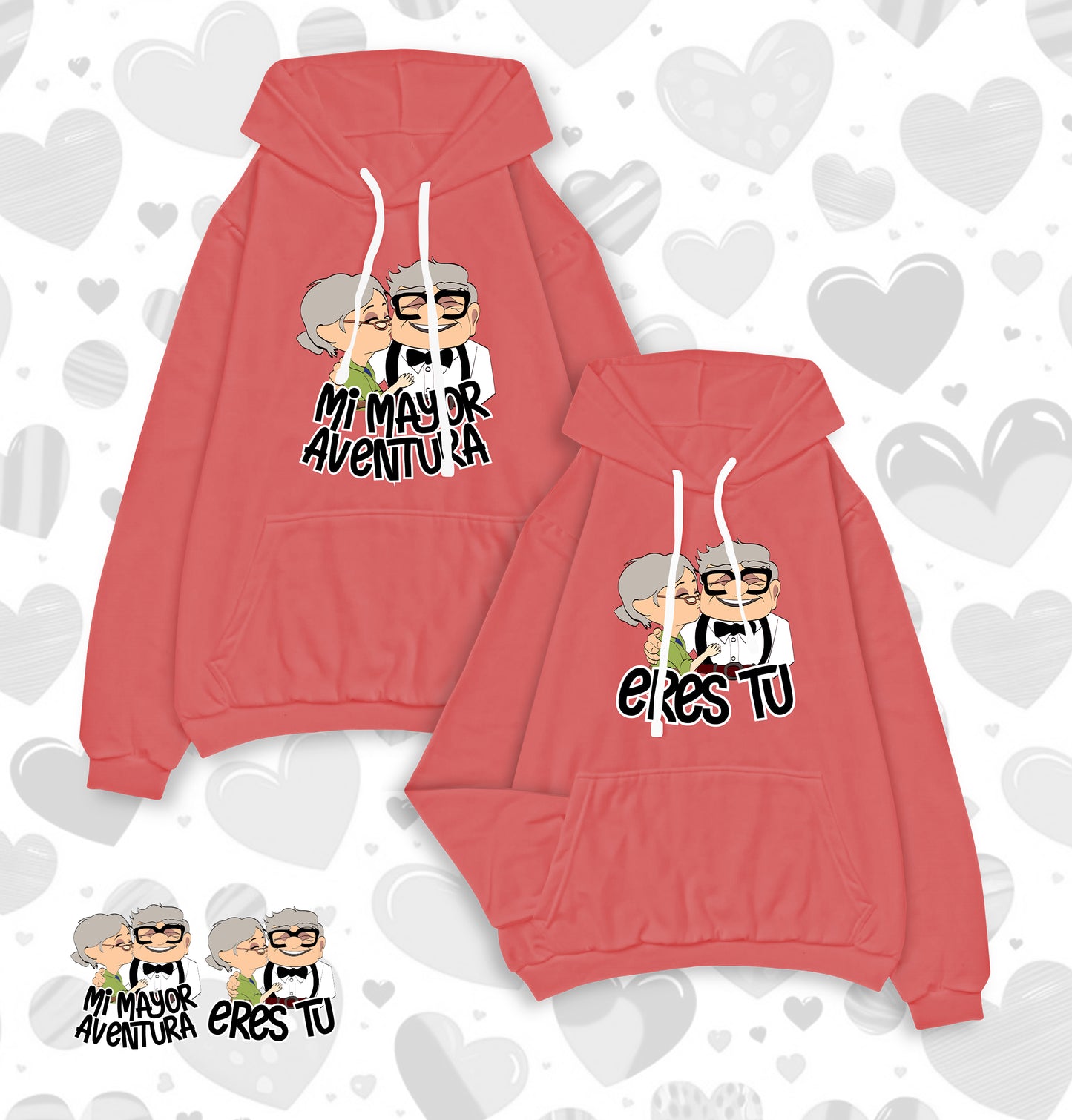 HOODIES PAREJAS CARL Y ELLIE (UP)