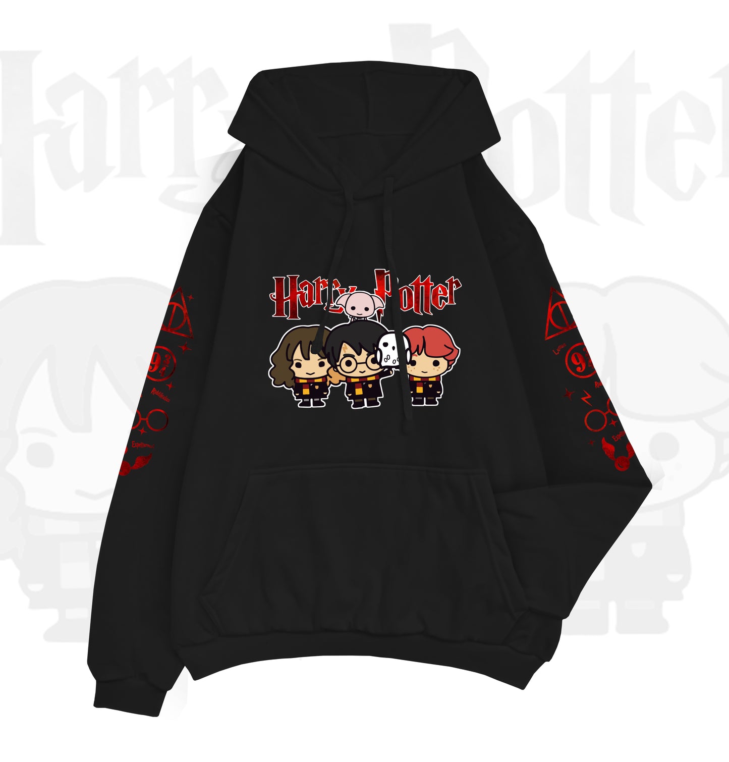 HOODIE HARRY POTTER PERSONAJES
