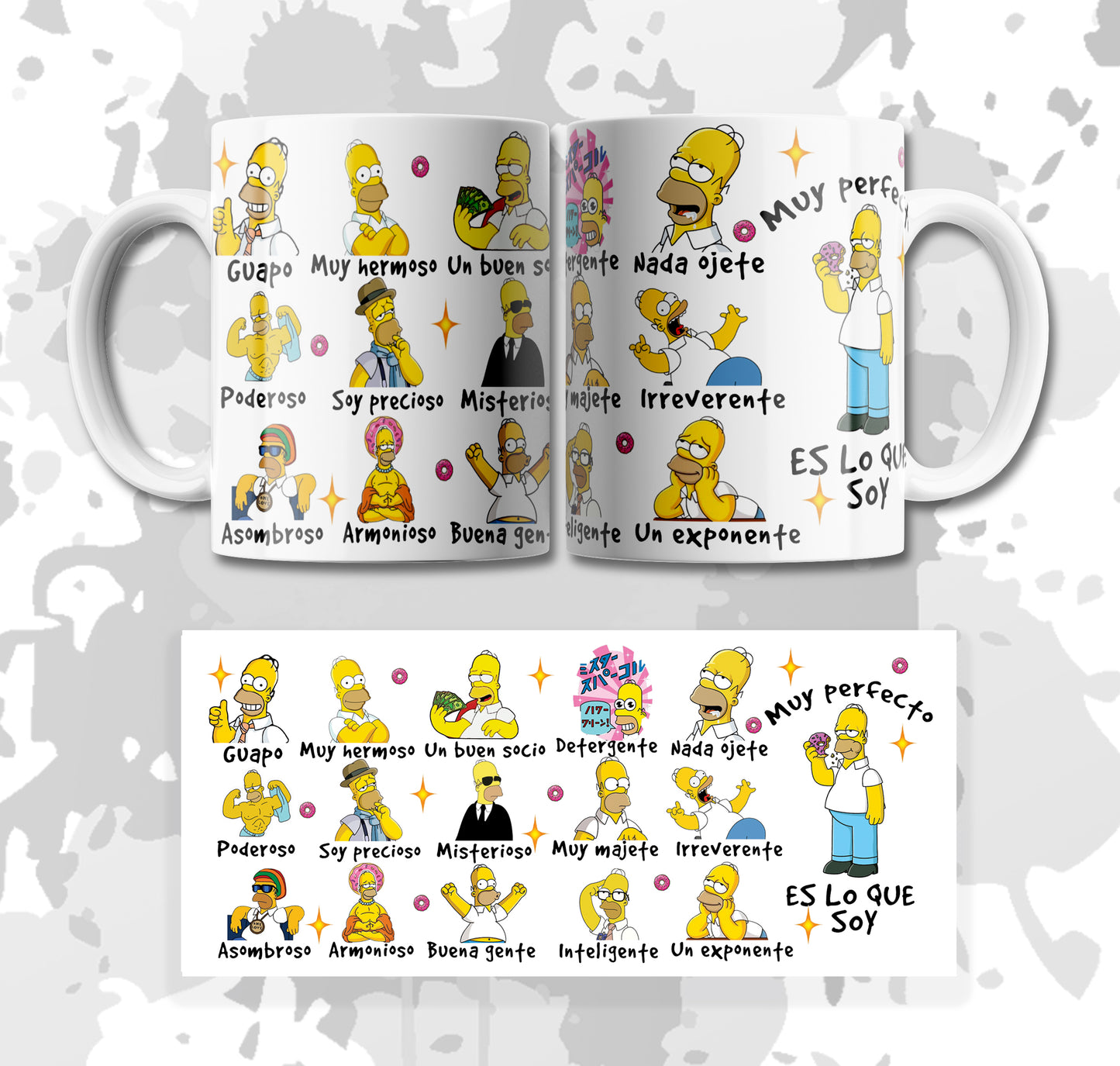 MUG HOMERO GUAPO