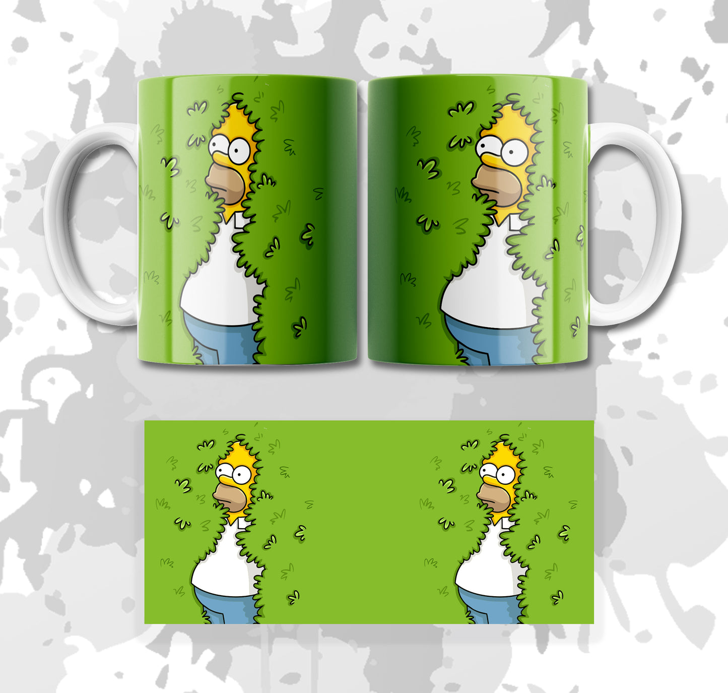 MUG HOMERO MEME