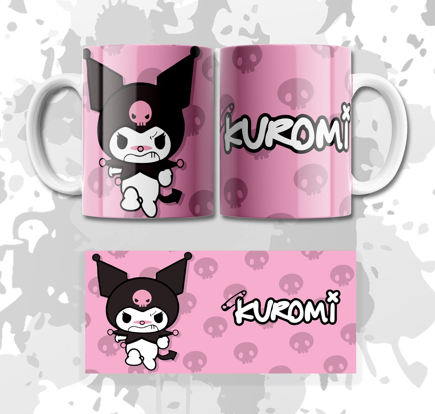 MUG KUROMI ROSADO
