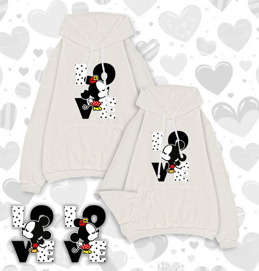 HOODIES EN PAREJA MICKEY Y MINNIE MOUSE
