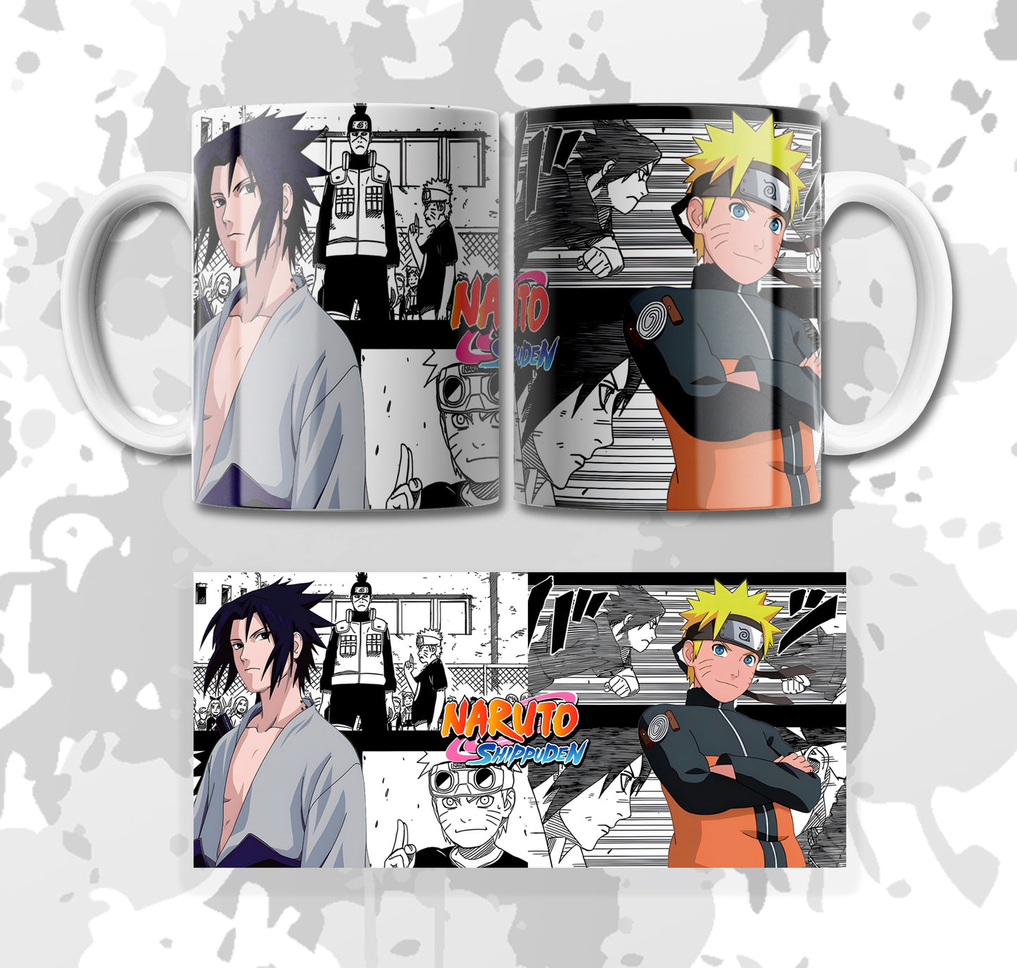MUG NARUTO Y SASUKE