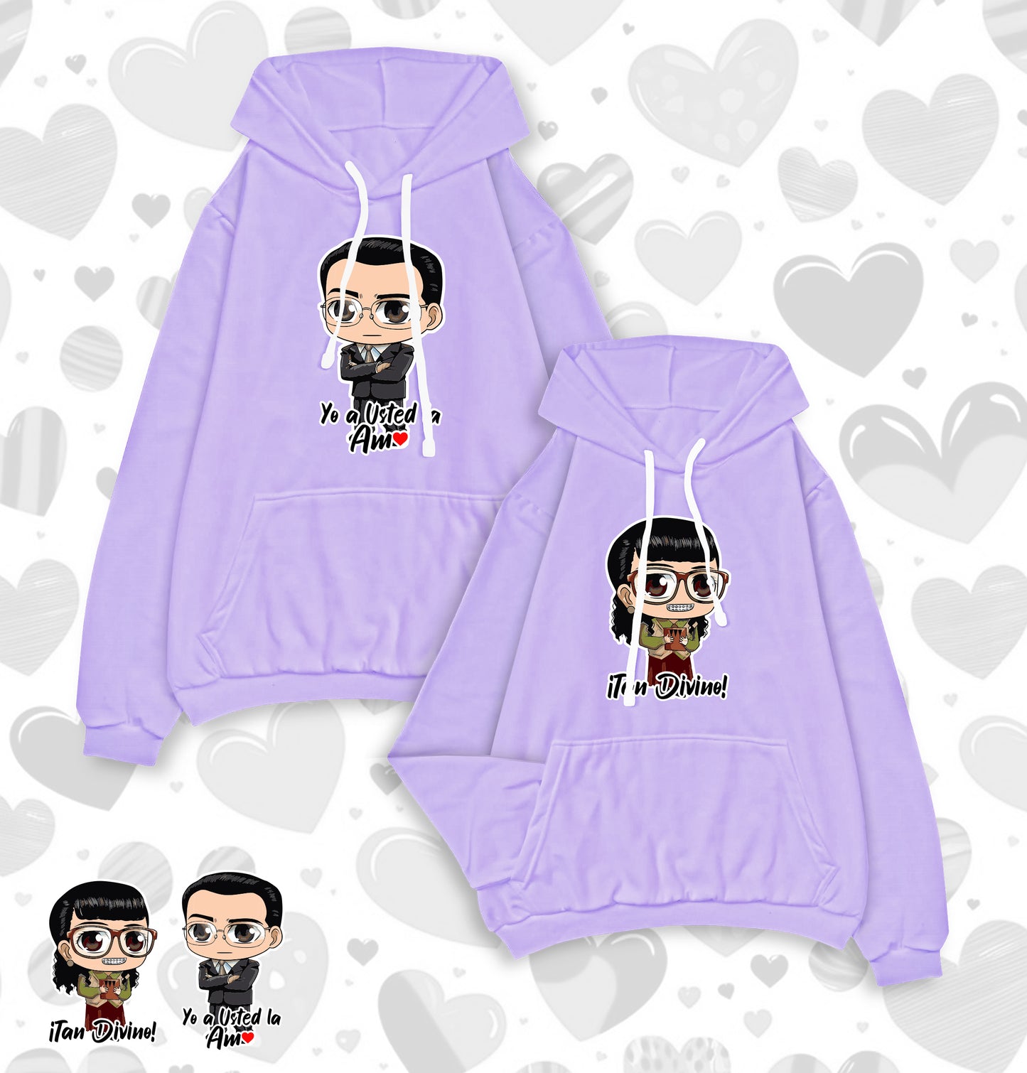 HOODIES PAREJAS BETTY & ARMANDO