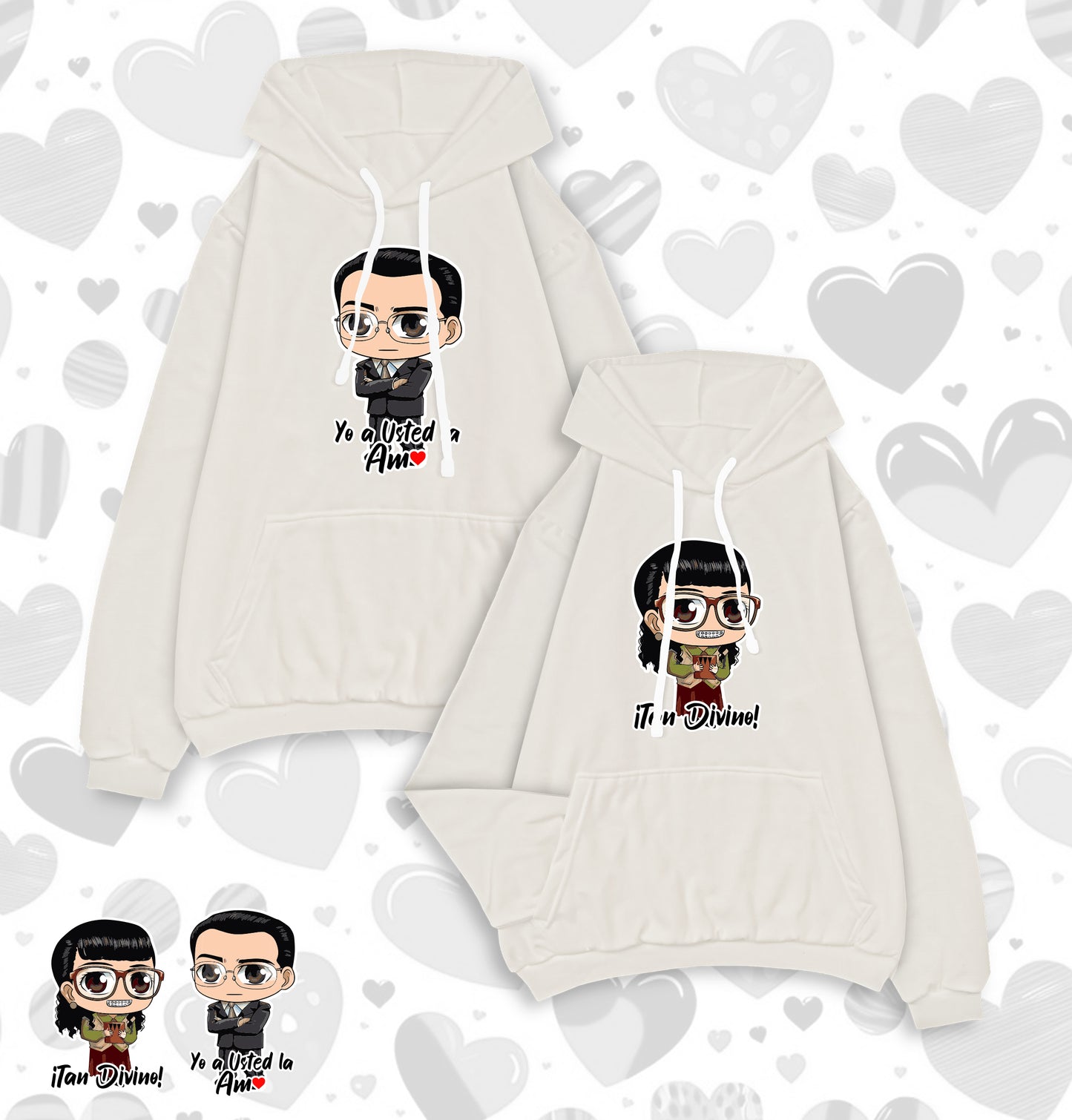 HOODIES PAREJAS BETTY & ARMANDO