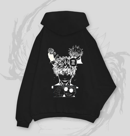 HOODIE NEGRO GOJO JUJUTSU KAISEN