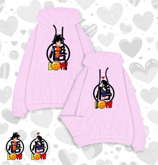 HOODIES PAREJAS GOKU Y MILK (DBZ)