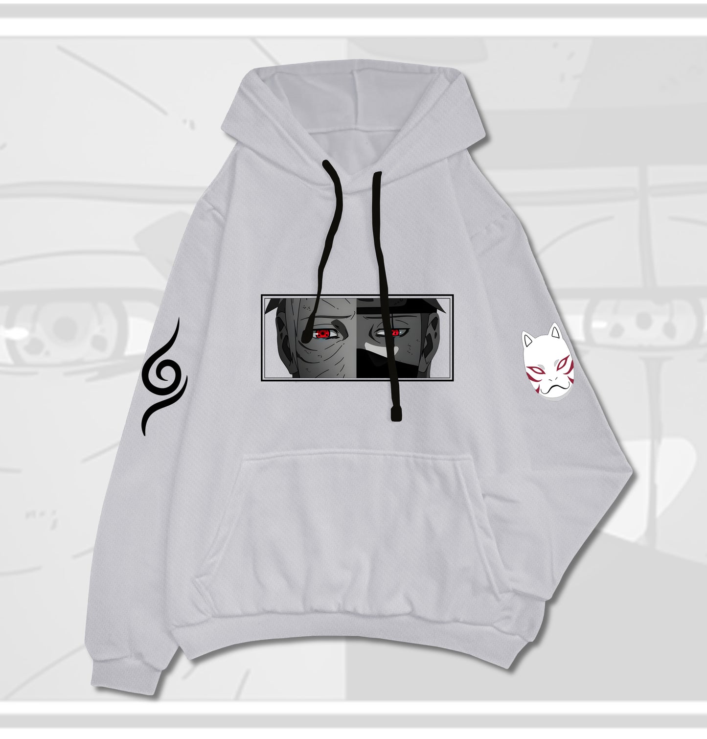 HOODIE OBITO Y KAKASHI