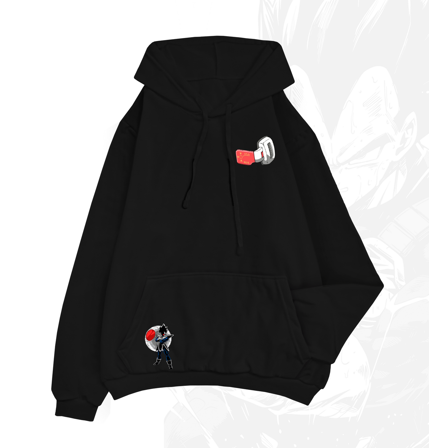 HOODIE VEGETA (DRAGON BALL Z)
