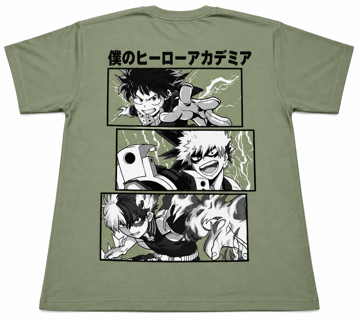 CAMISETA OVERSIZE BOKU NO HERO