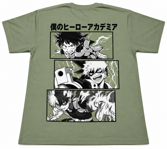 CAMISETA OVERSIZE BOKU NO HERO