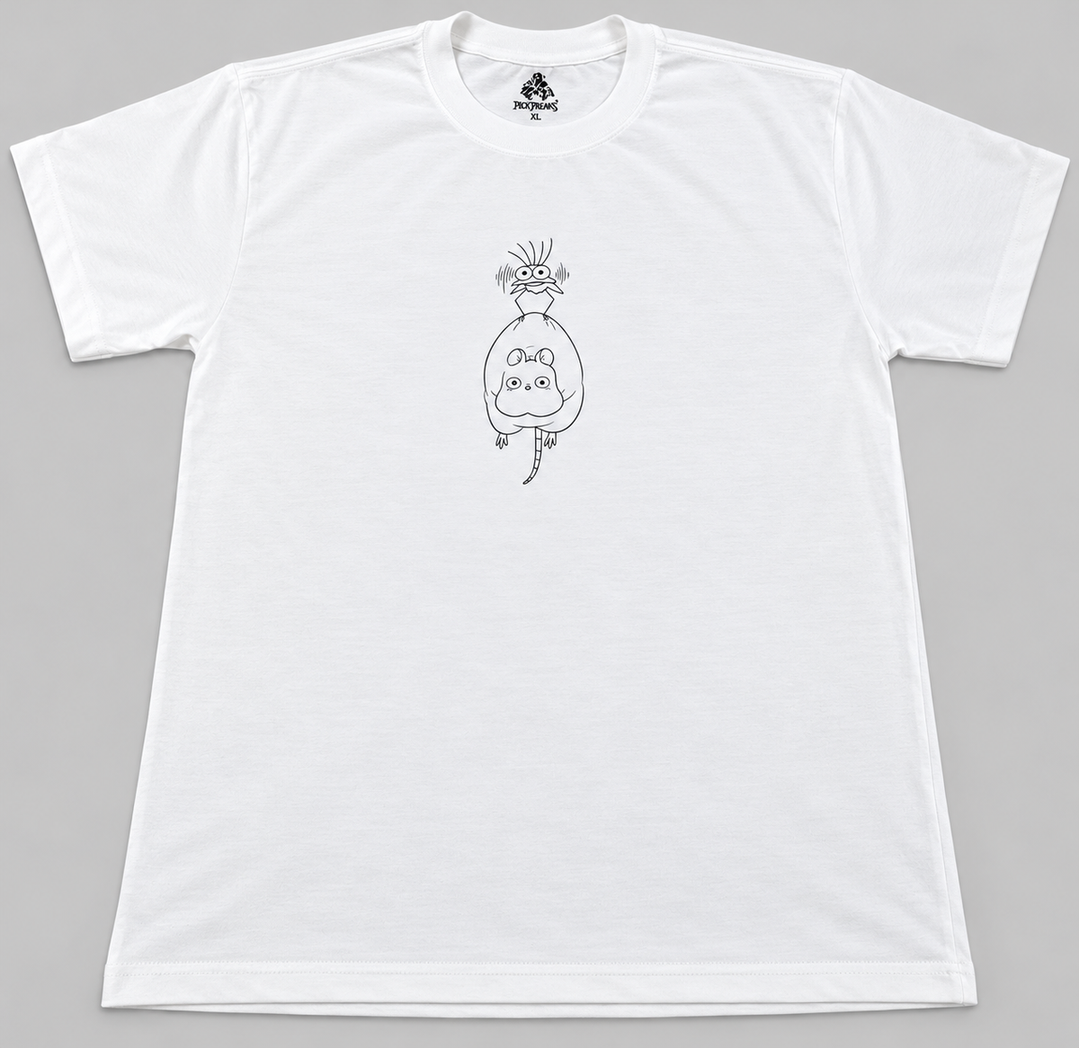 CAMISETA OVERSIZE HAKU (EL VIAJE DE CHIHIRO)