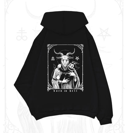 HOODIE NEGRO BAPHI