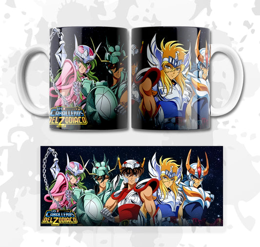 MUG CABALLEROS DEL ZODIACO
