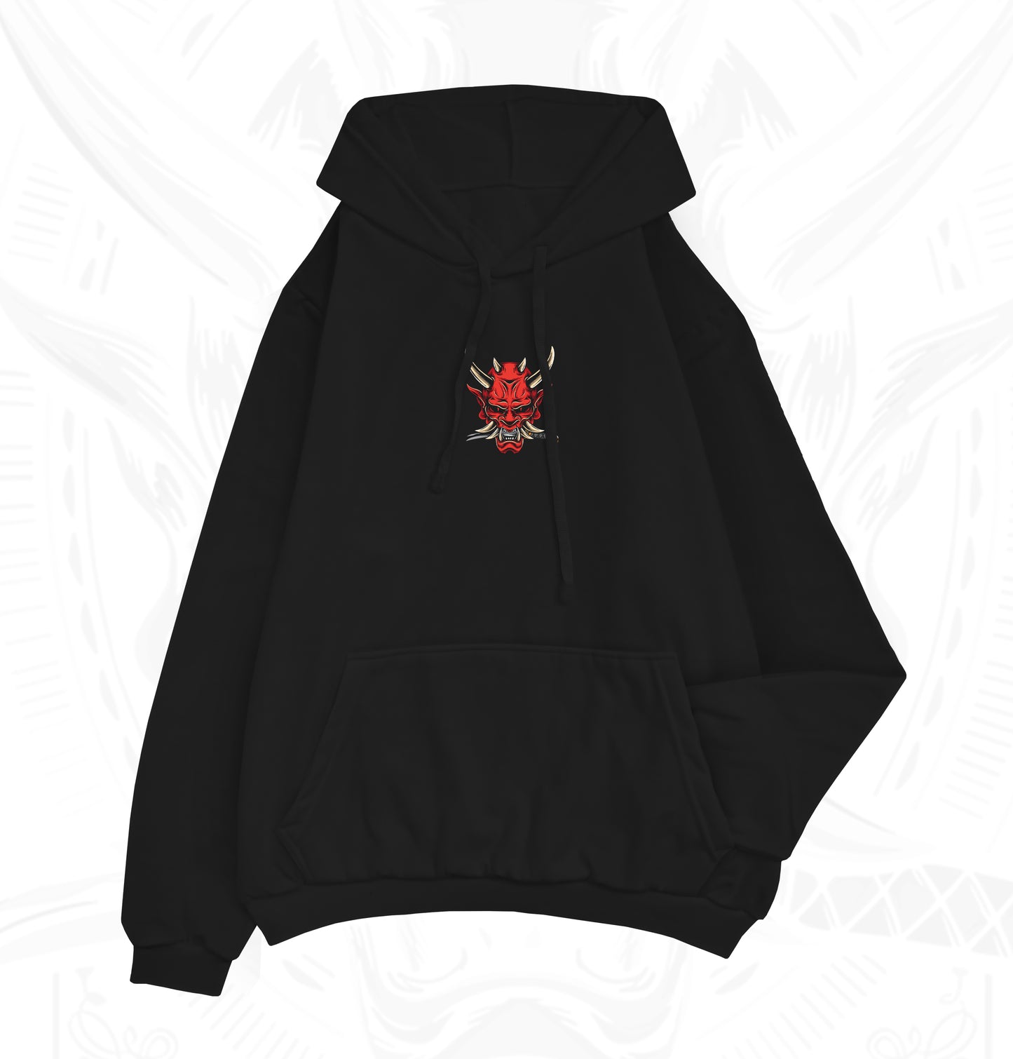HOODIE DEMONIO ROJO