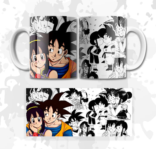 MUG GOKU Y MILK (DBZ)