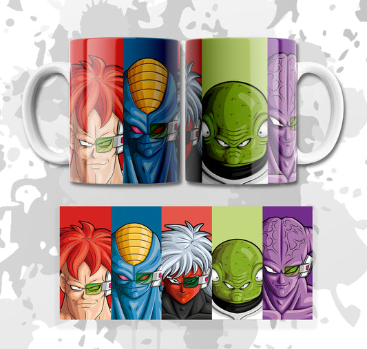 MUG FUERZAS ESPECIALES GINYU (DRAGON BALL Z)