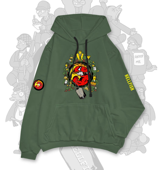 HOODIE HELLFISH LOS SIMPSON