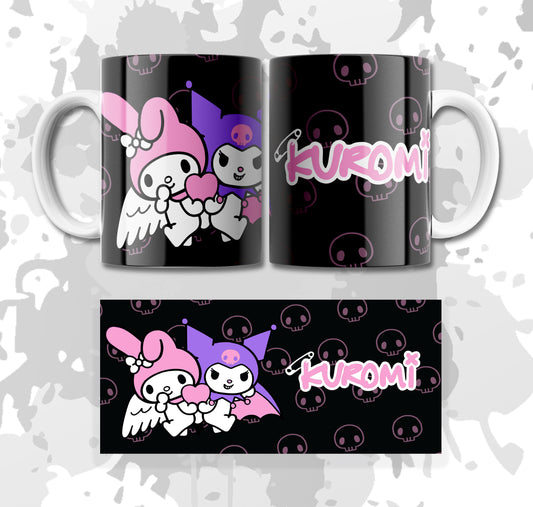 MUG KUROMI Y MY MELODY