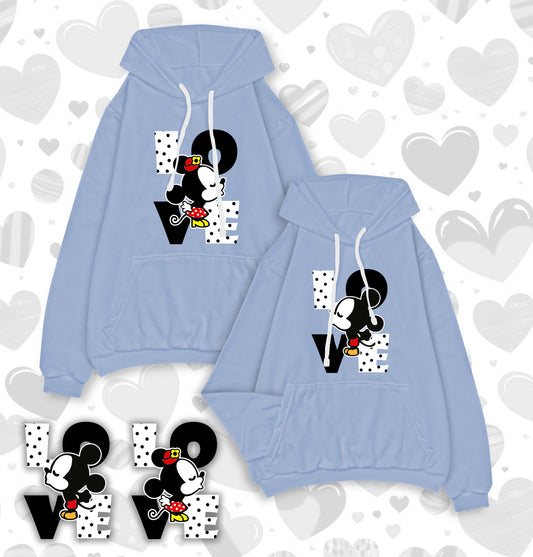 HOODIES EN PAREJA MICKEY Y MINNIE MOUSE