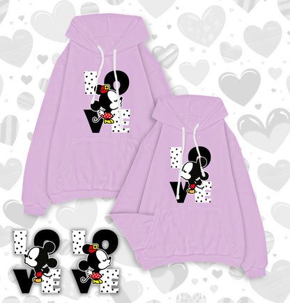HOODIES EN PAREJA MICKEY Y MINNIE MOUSE