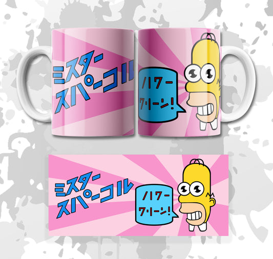 MUG HOMERO MR CHISPA (LOS SIMPSON)