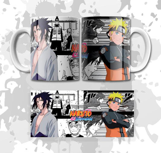 MUG NARUTO Y SASUKE
