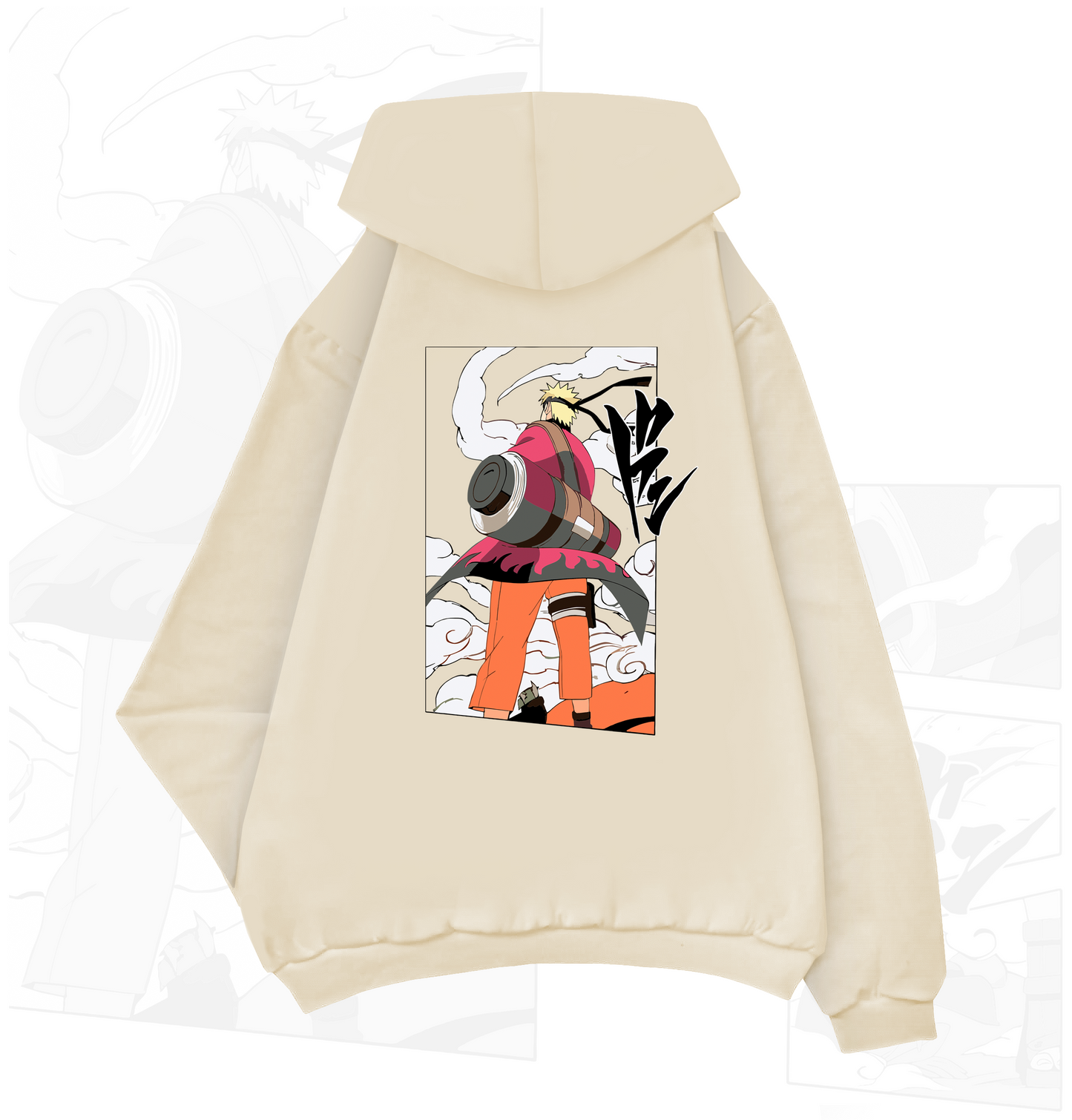 HOODIE NARUTO MODO SABIO