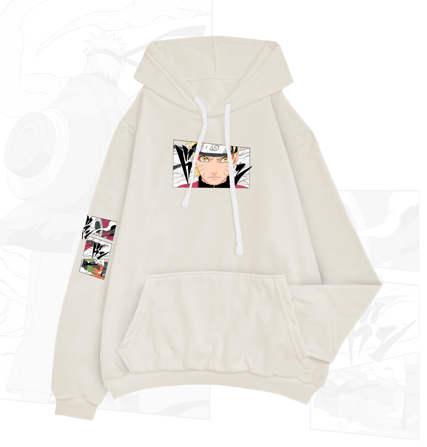 HOODIE NARUTO MODO SABIO