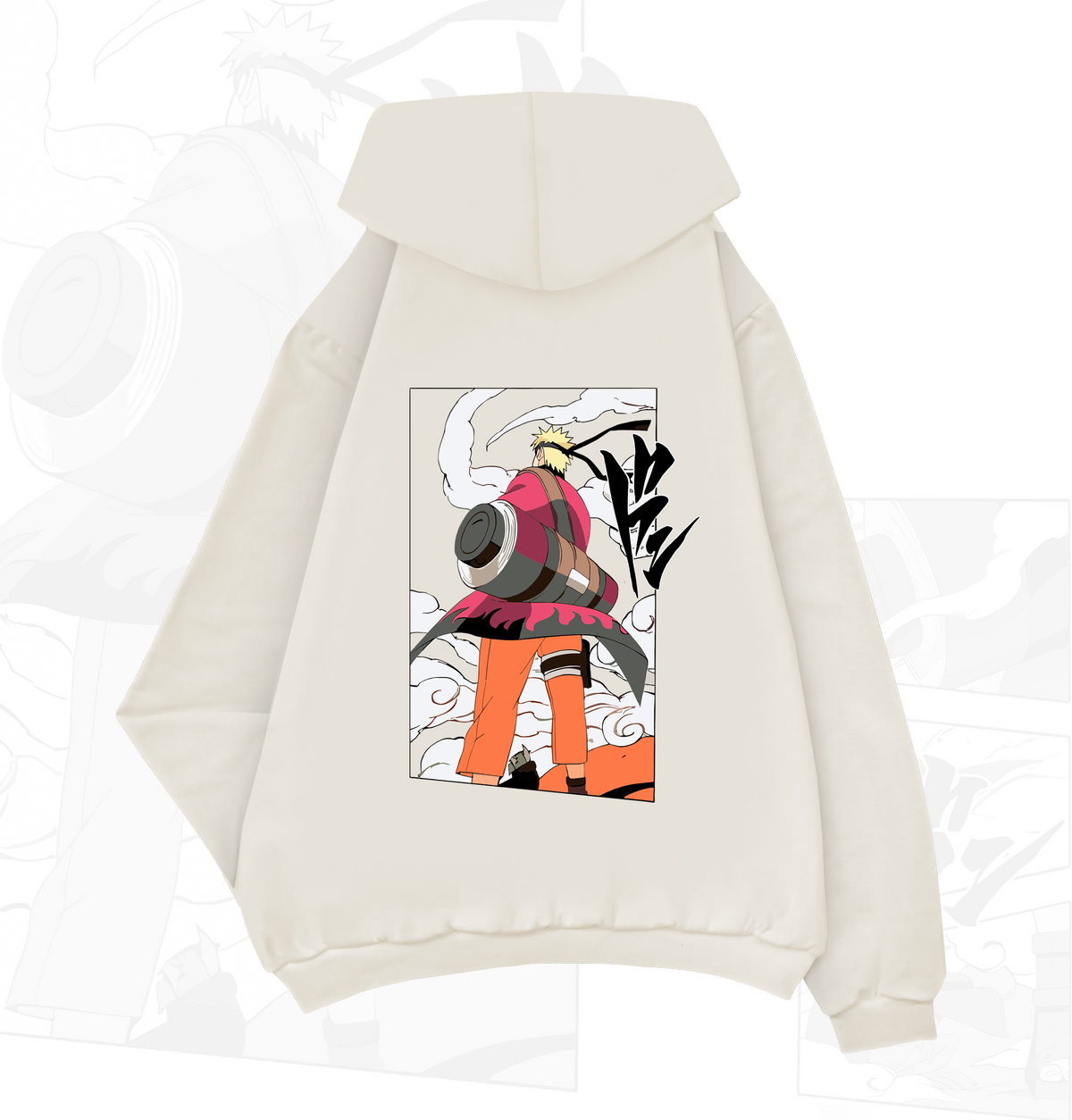 HOODIE NARUTO MODO SABIO