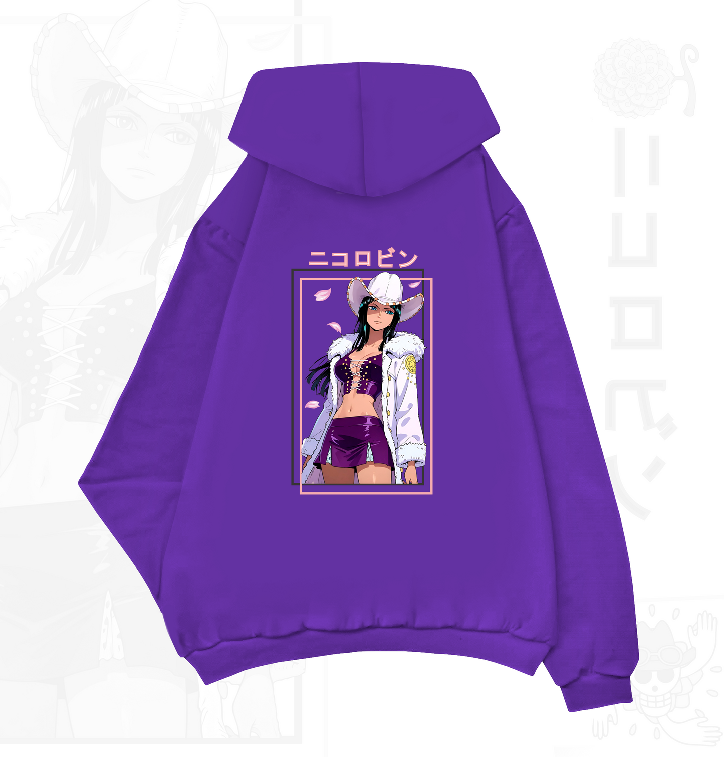 HOODIE NICO ROBIN DE ONE PIECE