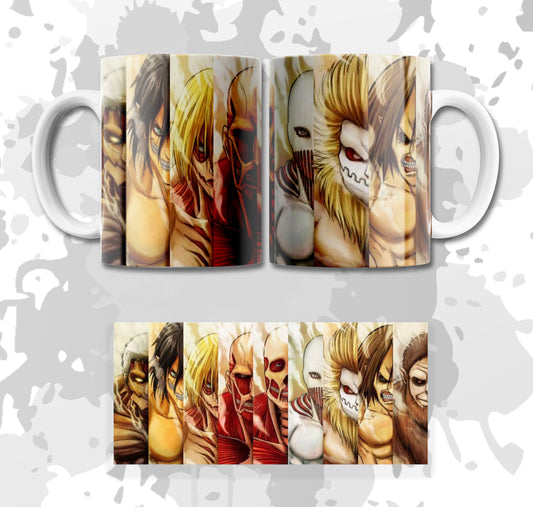 MUG TITANES (ATTACK ON TITAN)