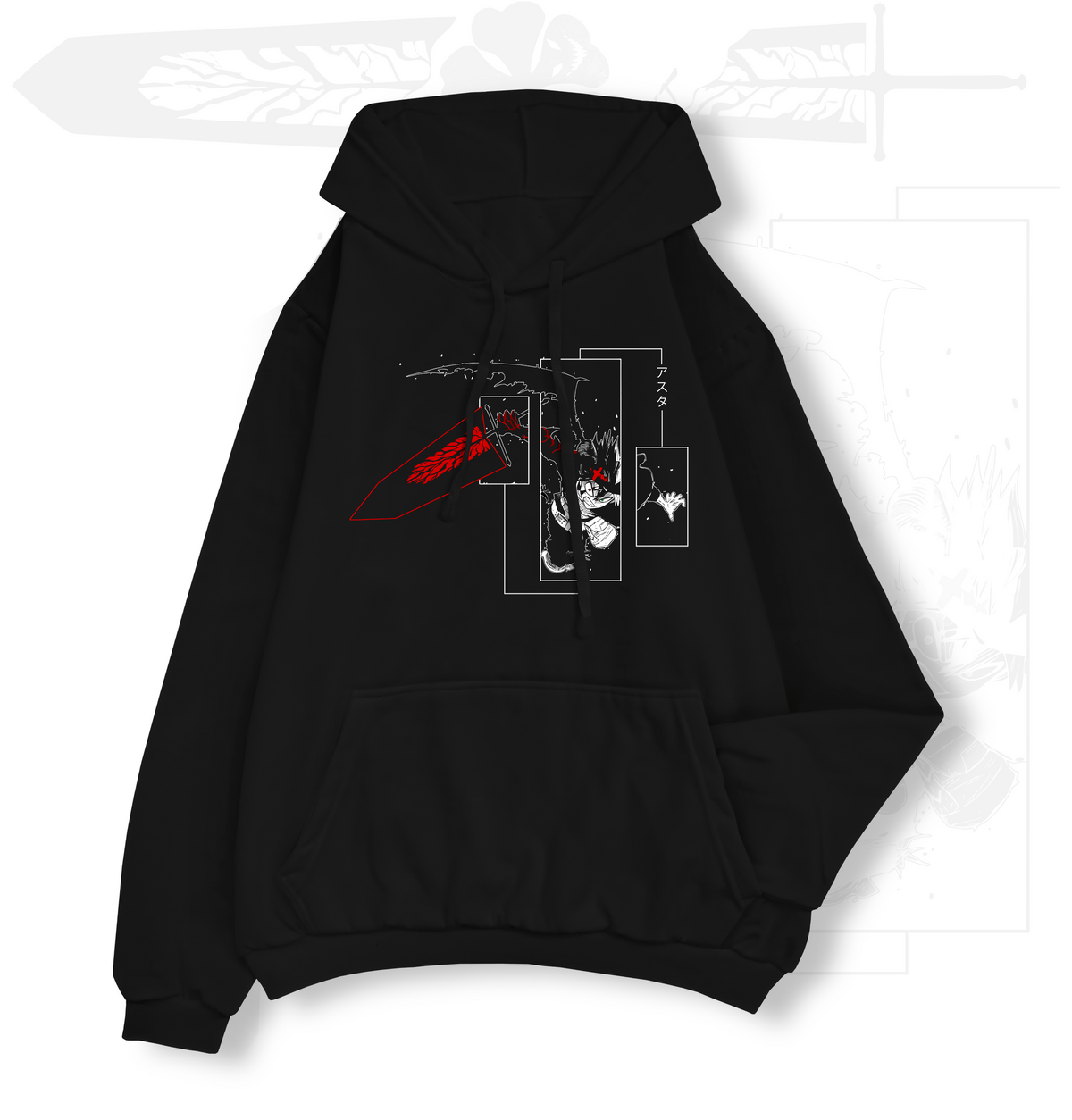 HOODIE ASTA DE BLACK CLOVER