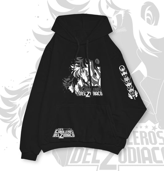 Hoodie Caballeros del Zodiaco Negro