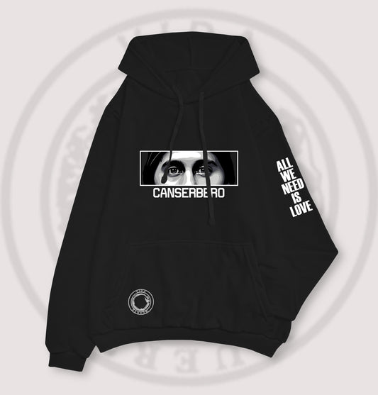 HOODIE CANCERBERO NEGRO
