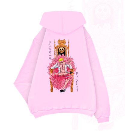 HOODIE DONQUIXOTE DOFLAMINGO (ONE PIECE)
