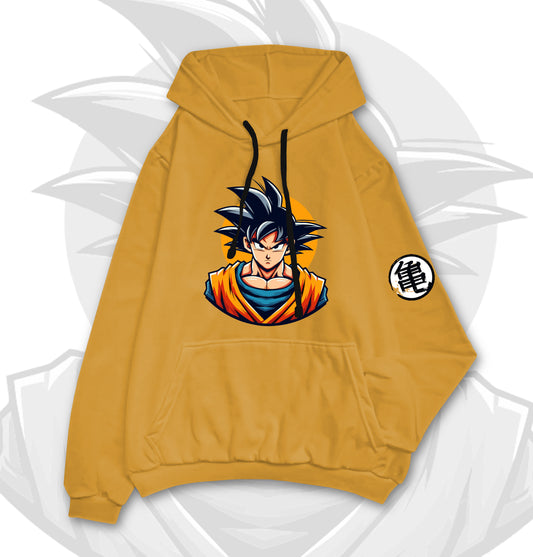 HOODIE GOKU MOSTAZA