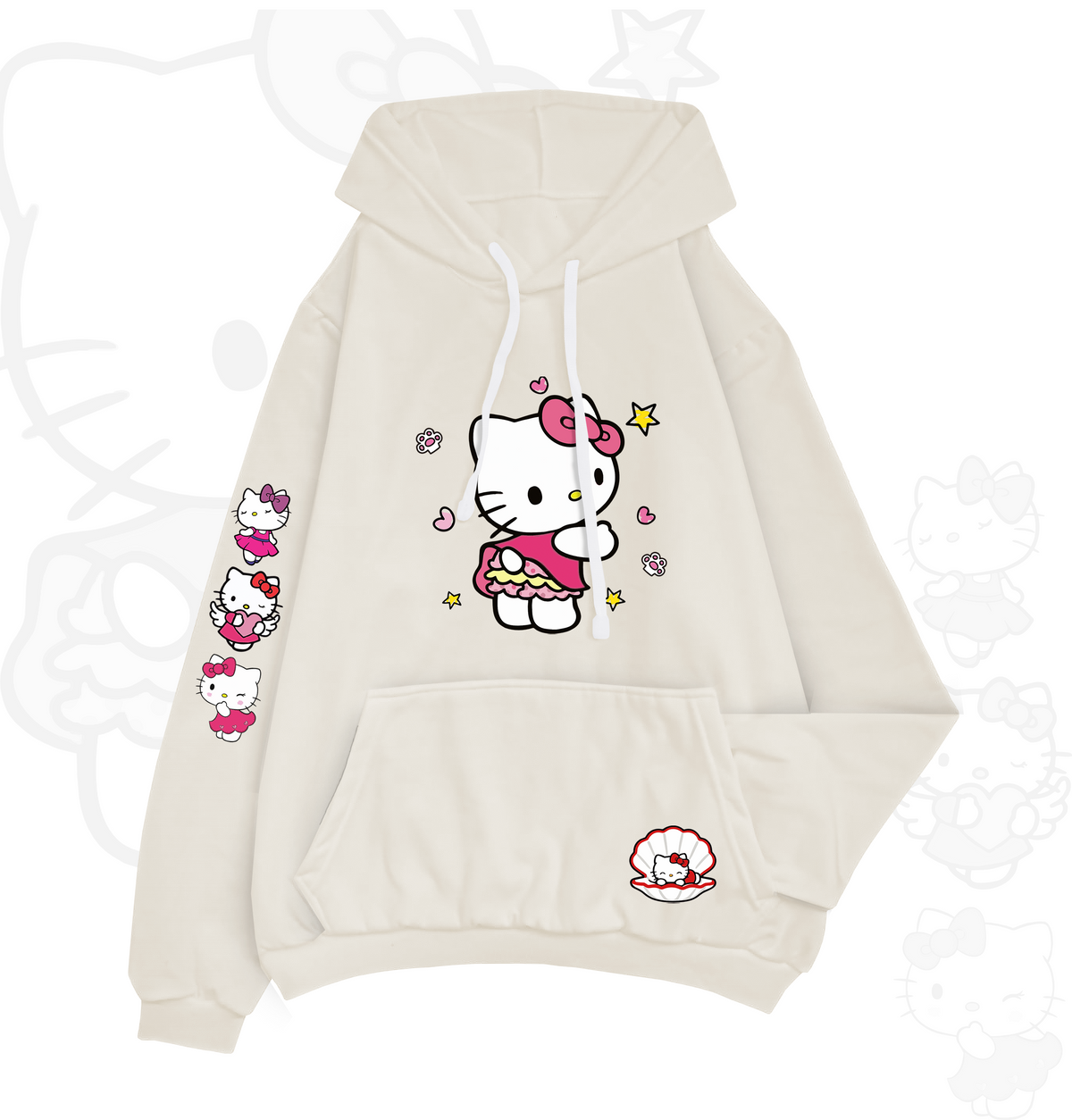 HOODIE HELLO KITTY COQUETTE