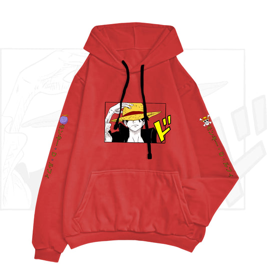 HOODIE ROJO LUFFY