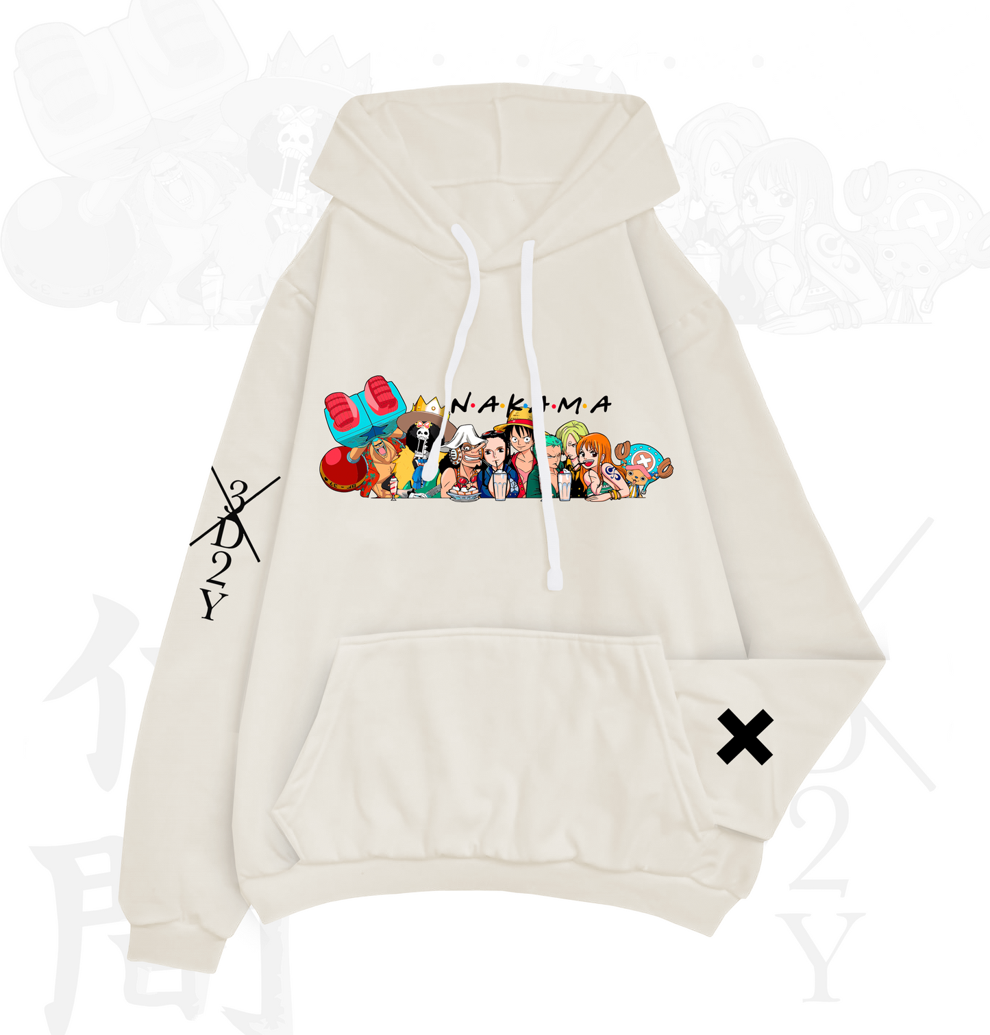HOODIE NAKAMAS DE ONE PIECE