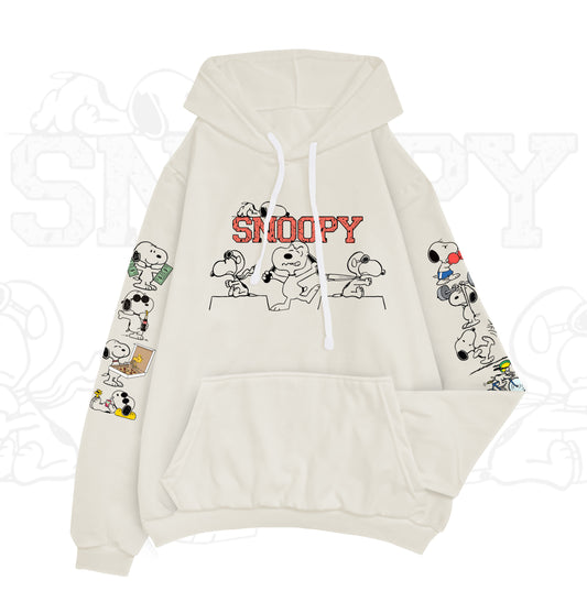 HOODIE MARFIL SNOOPY